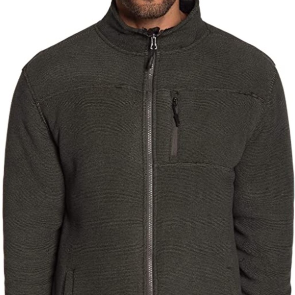 Weatherproof Mens Jacket Full Zip Sherpa Jacket Mens Size Large - Picture 4 of 8